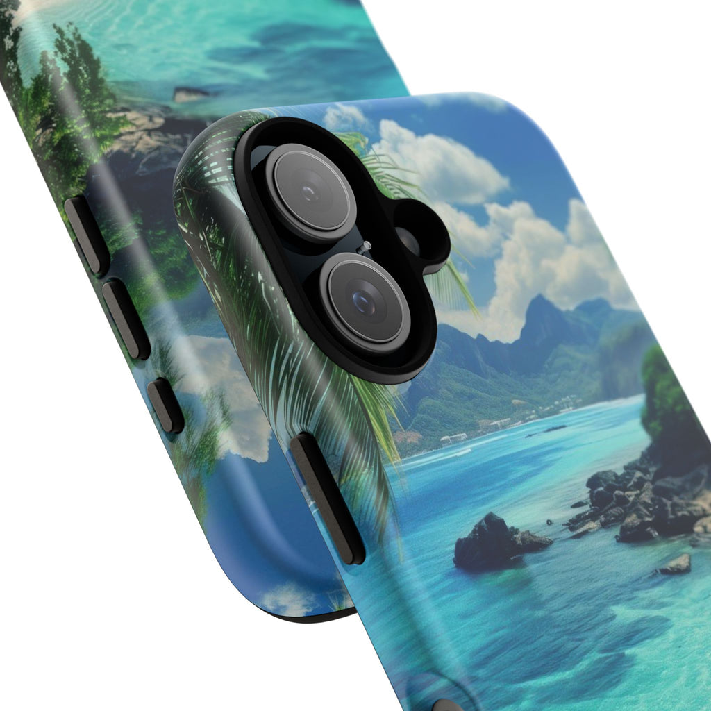 Paradise Vibes Tough Phone Case | Beach Lover Gift