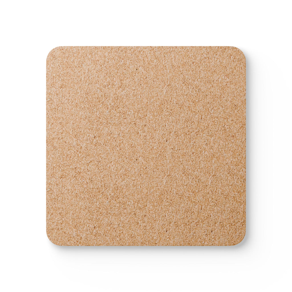 Lighthouse Sunset Cork Coaster Set — "Thy word is a lamp unto my feet" Inspirational Drink Coasters