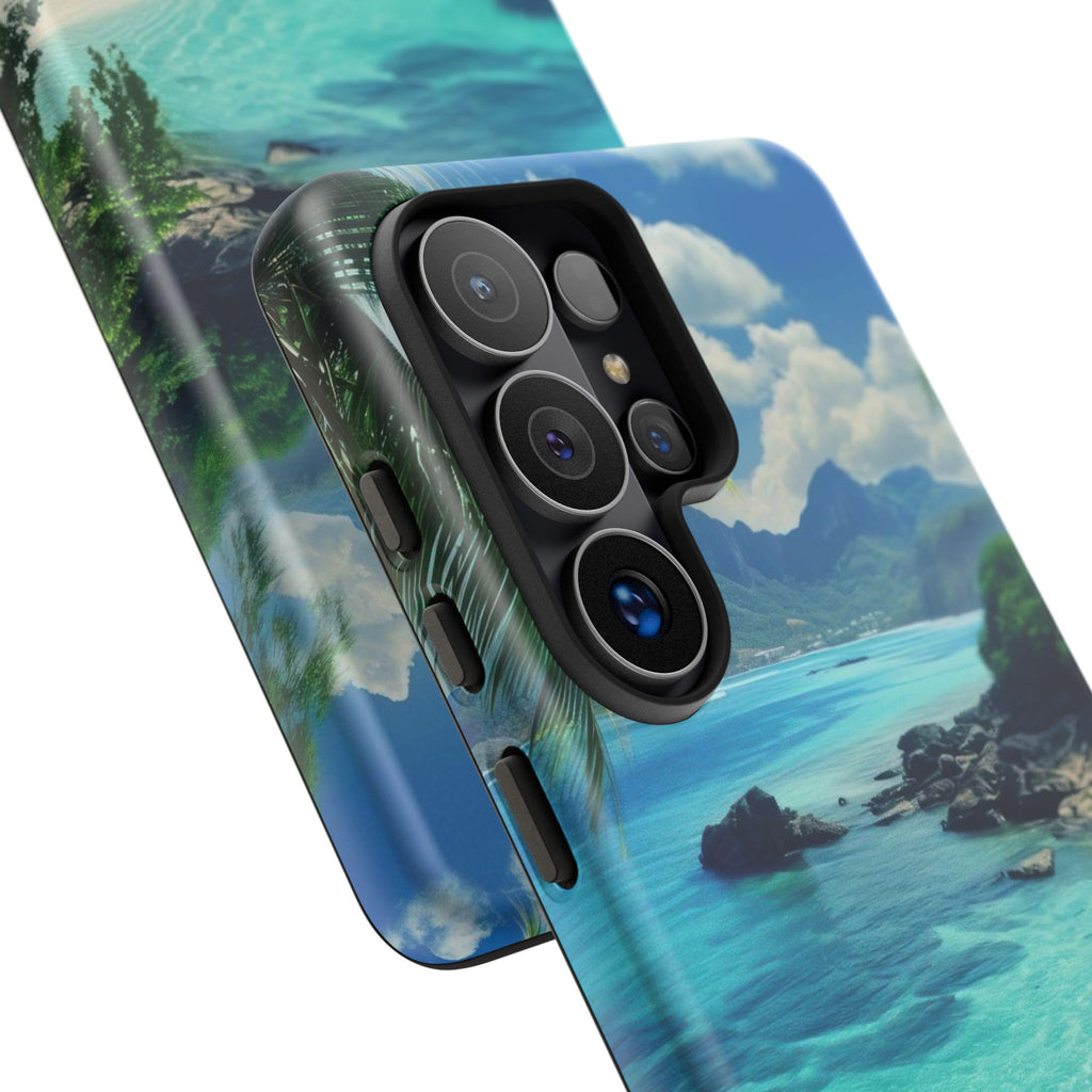 Paradise Vibes Tough Phone Case | Beach Lover Gift