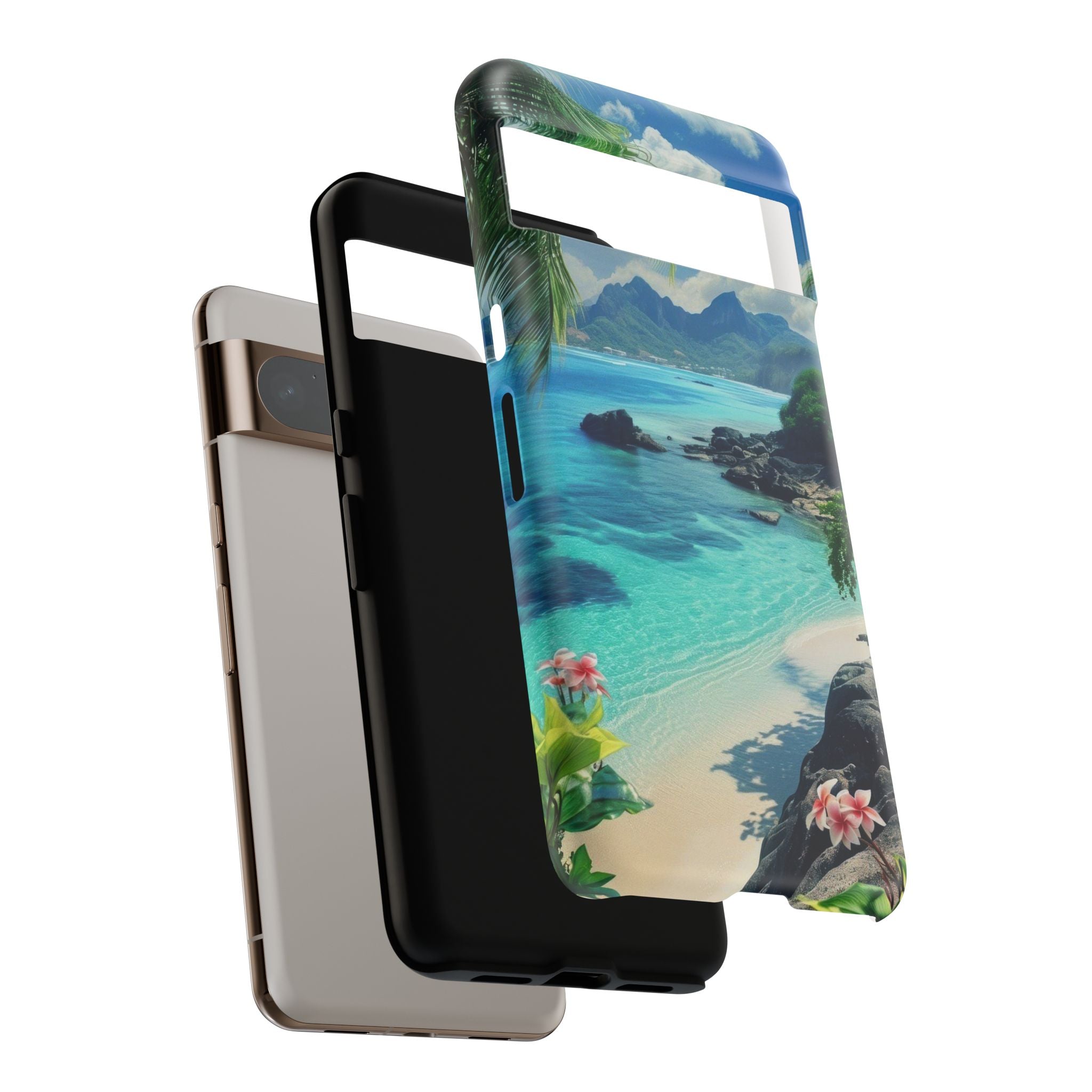 Paradise Vibes Tough Phone Case | Beach Lover Gift