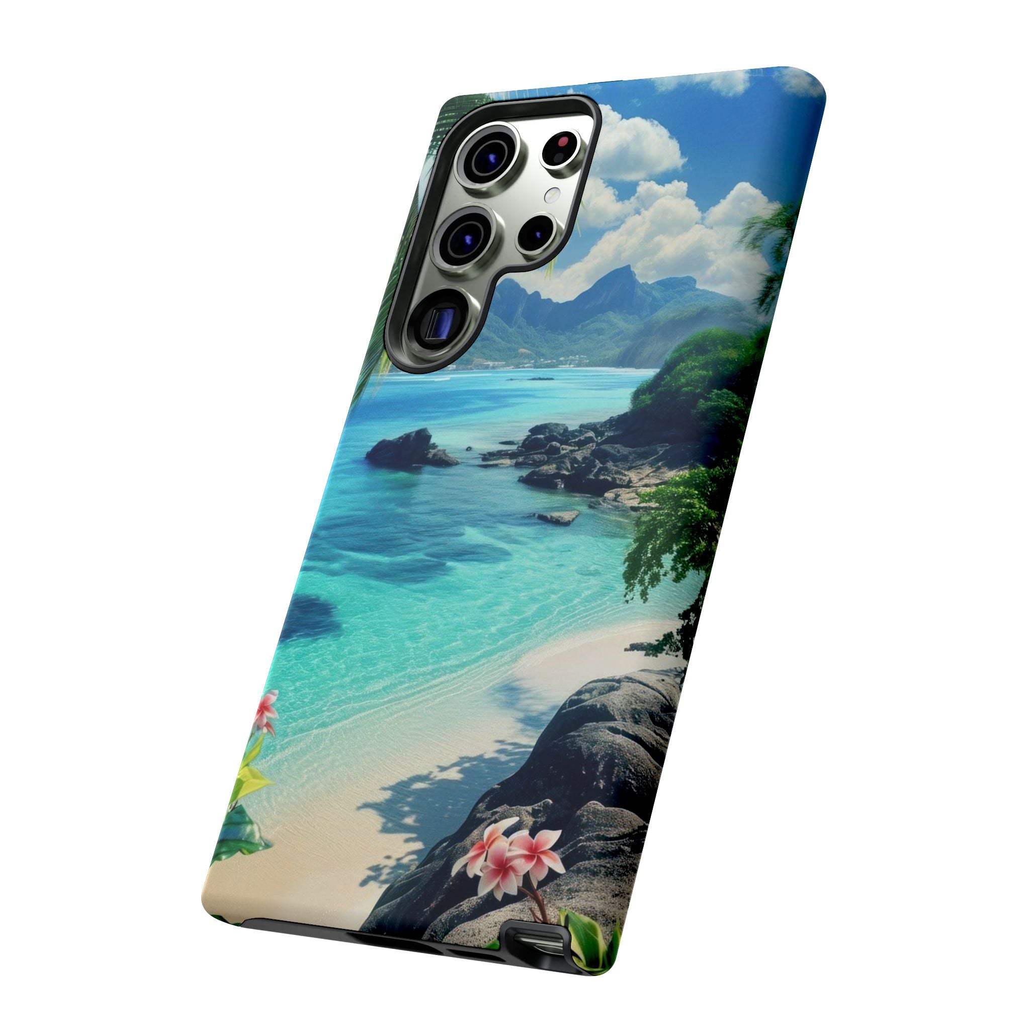 Paradise Vibes Tough Phone Case | Beach Lover Gift
