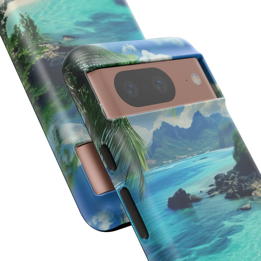 Paradise Vibes Tough Phone Case | Beach Lover Gift
