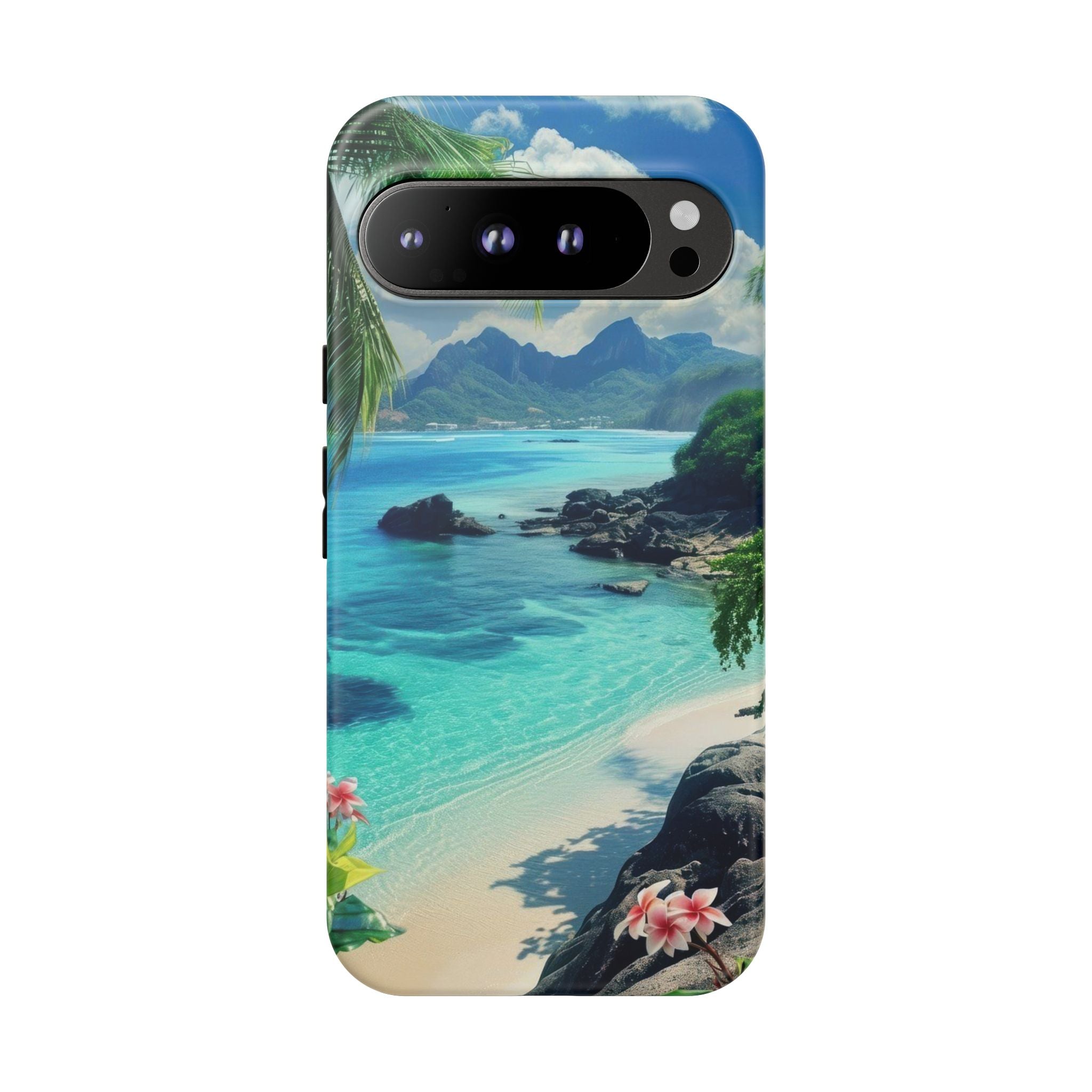Paradise Vibes Tough Phone Case | Beach Lover Gift