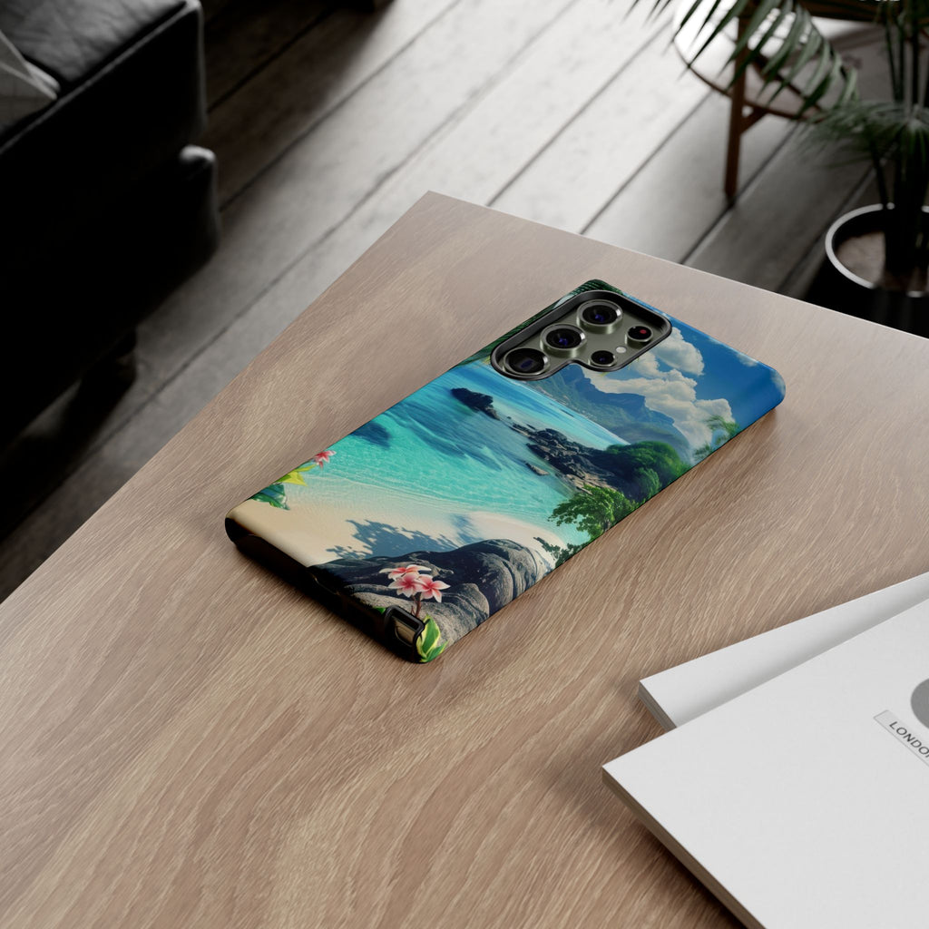 Paradise Vibes Tough Phone Case | Beach Lover Gift