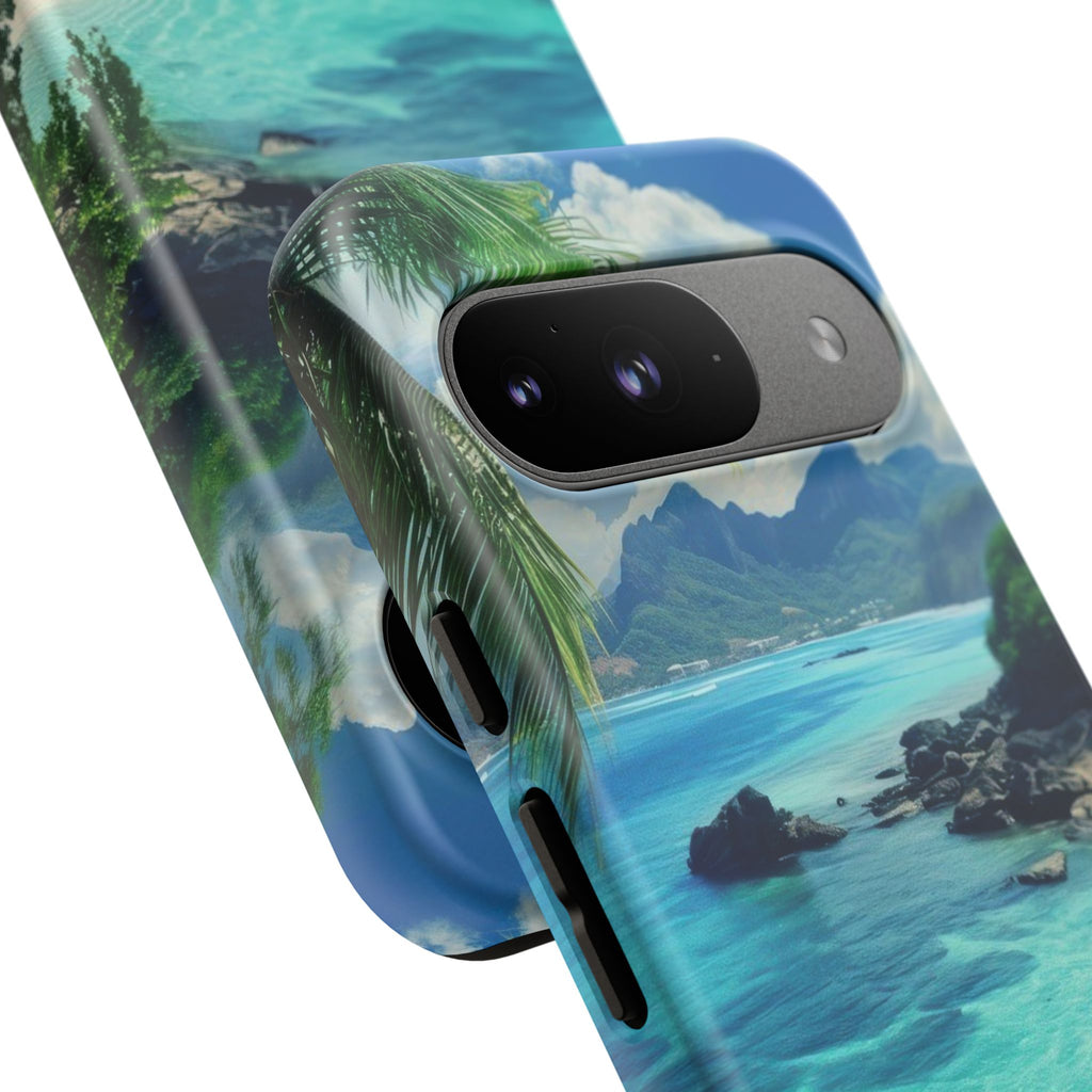 Paradise Vibes Tough Phone Case | Beach Lover Gift