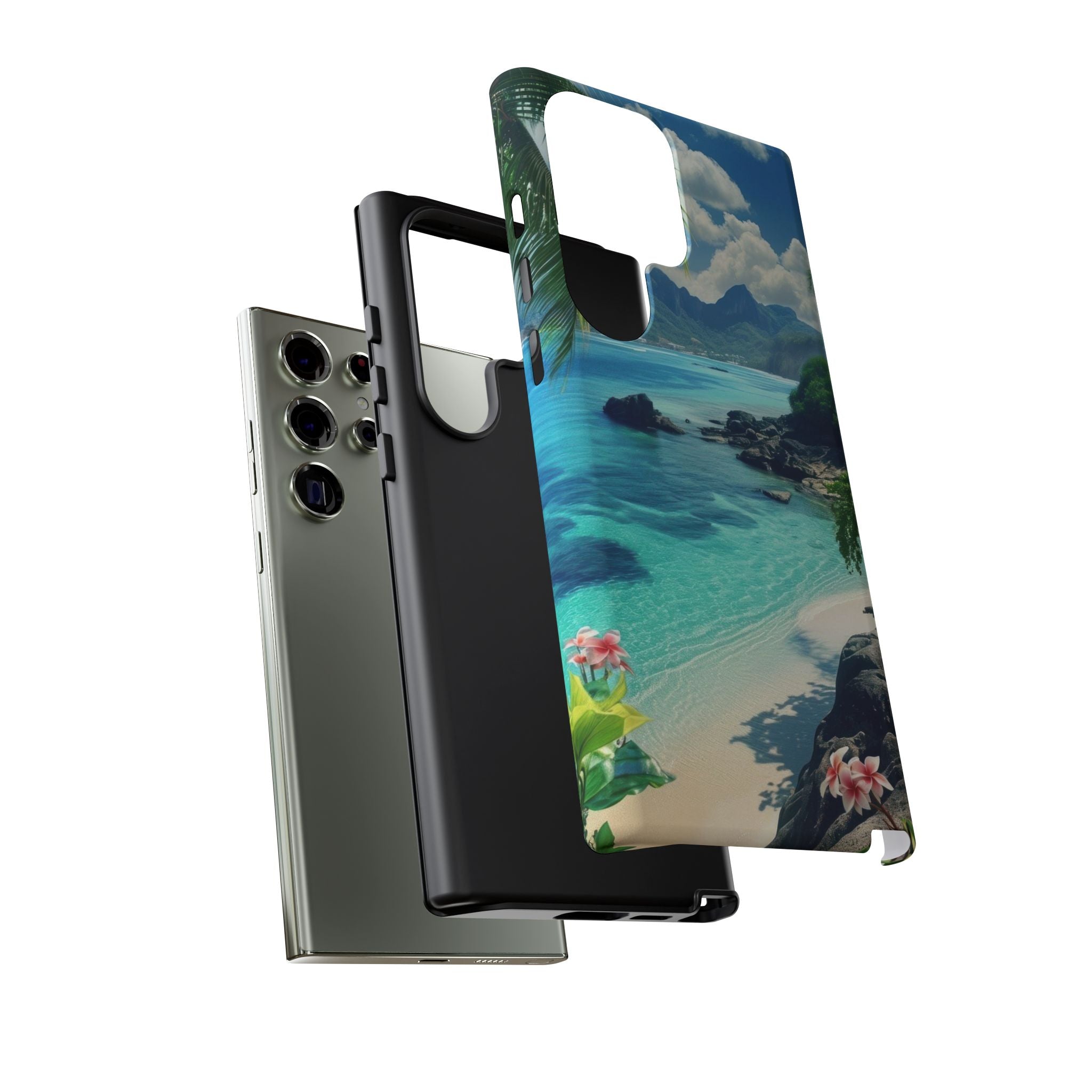 Paradise Vibes Tough Phone Case | Beach Lover Gift