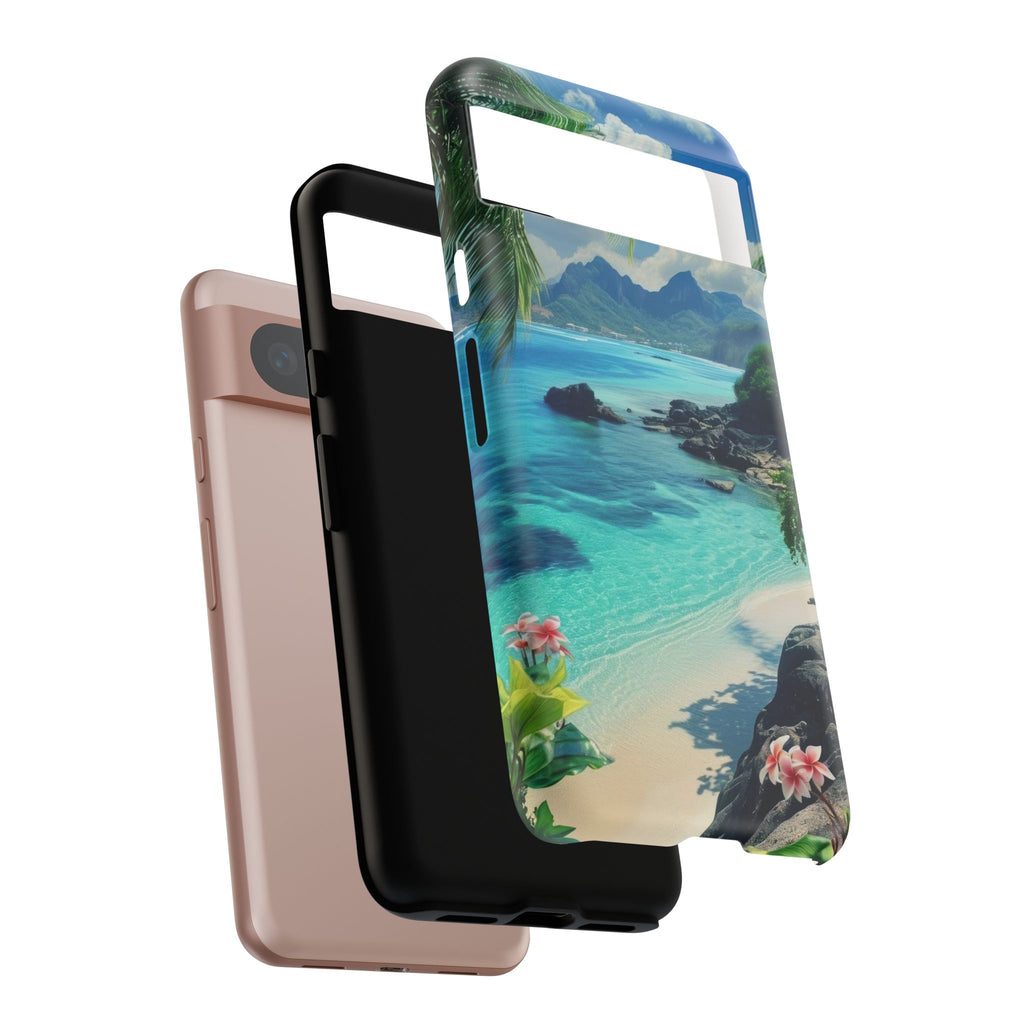 Paradise Vibes Tough Phone Case | Beach Lover Gift