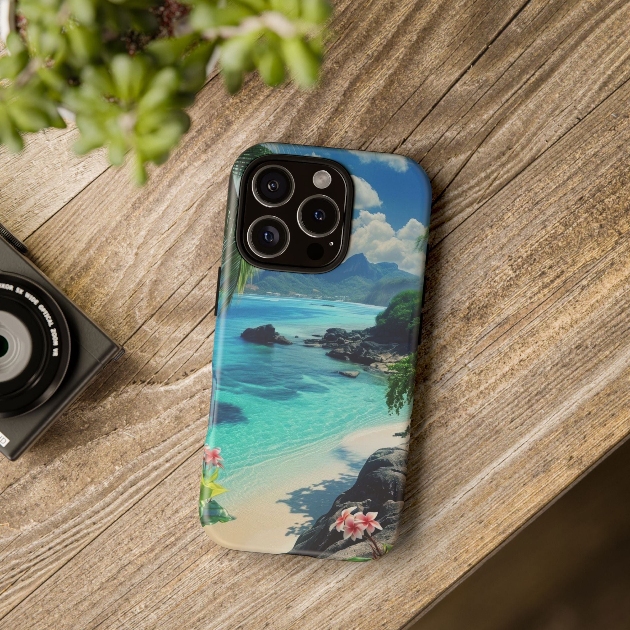 Paradise Vibes Tough Phone Case | Beach Lover Gift