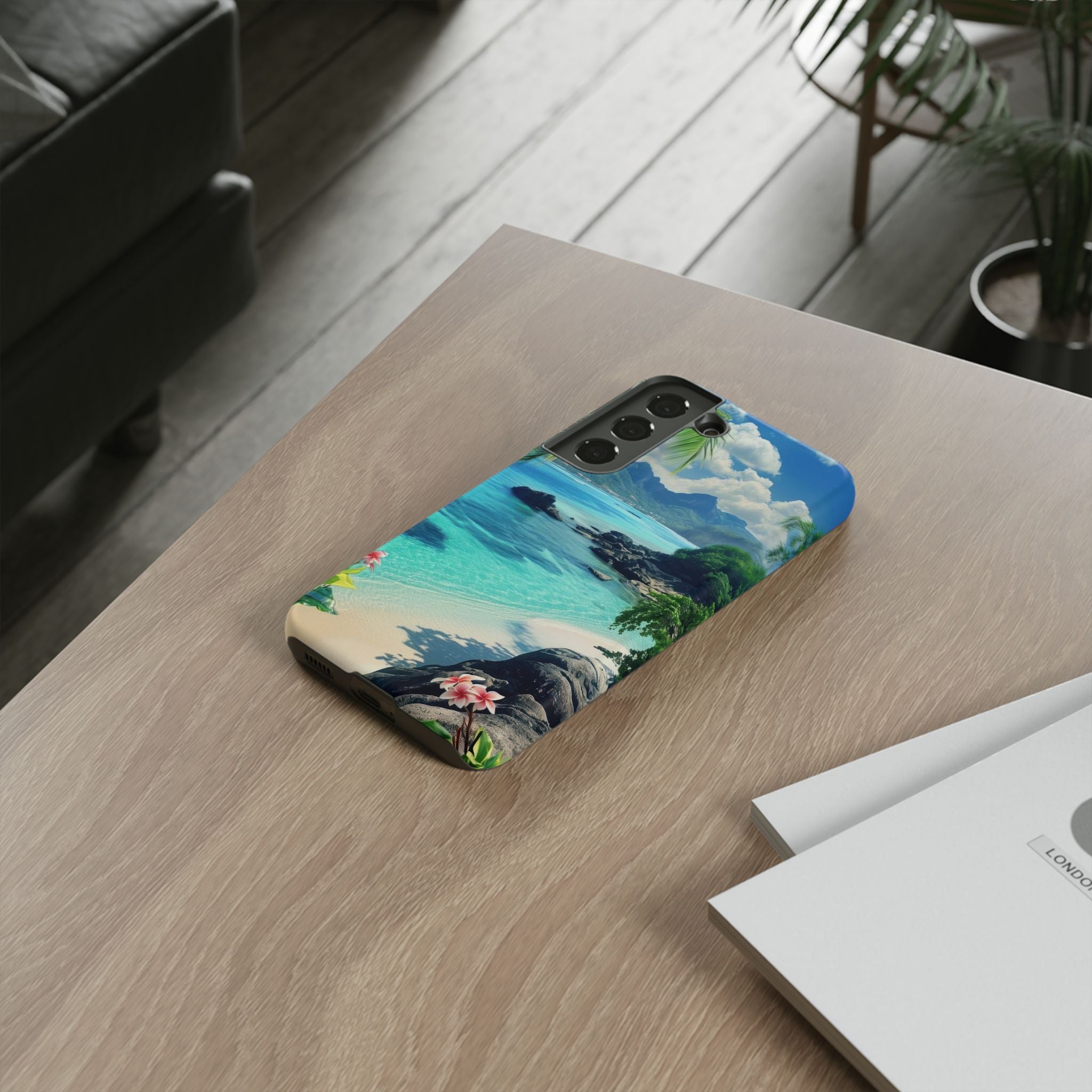 Paradise Vibes Tough Phone Case | Beach Lover Gift