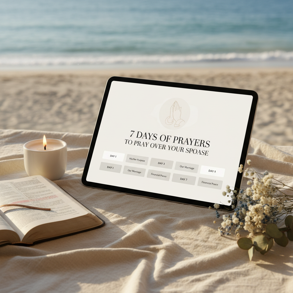 7 Days of Prayers Mockup
