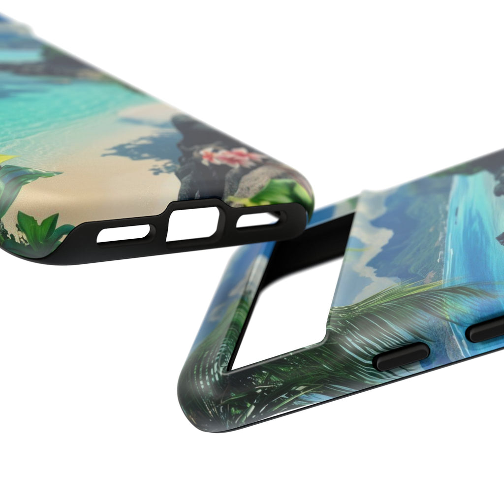 Paradise Vibes Tough Phone Case | Beach Lover Gift