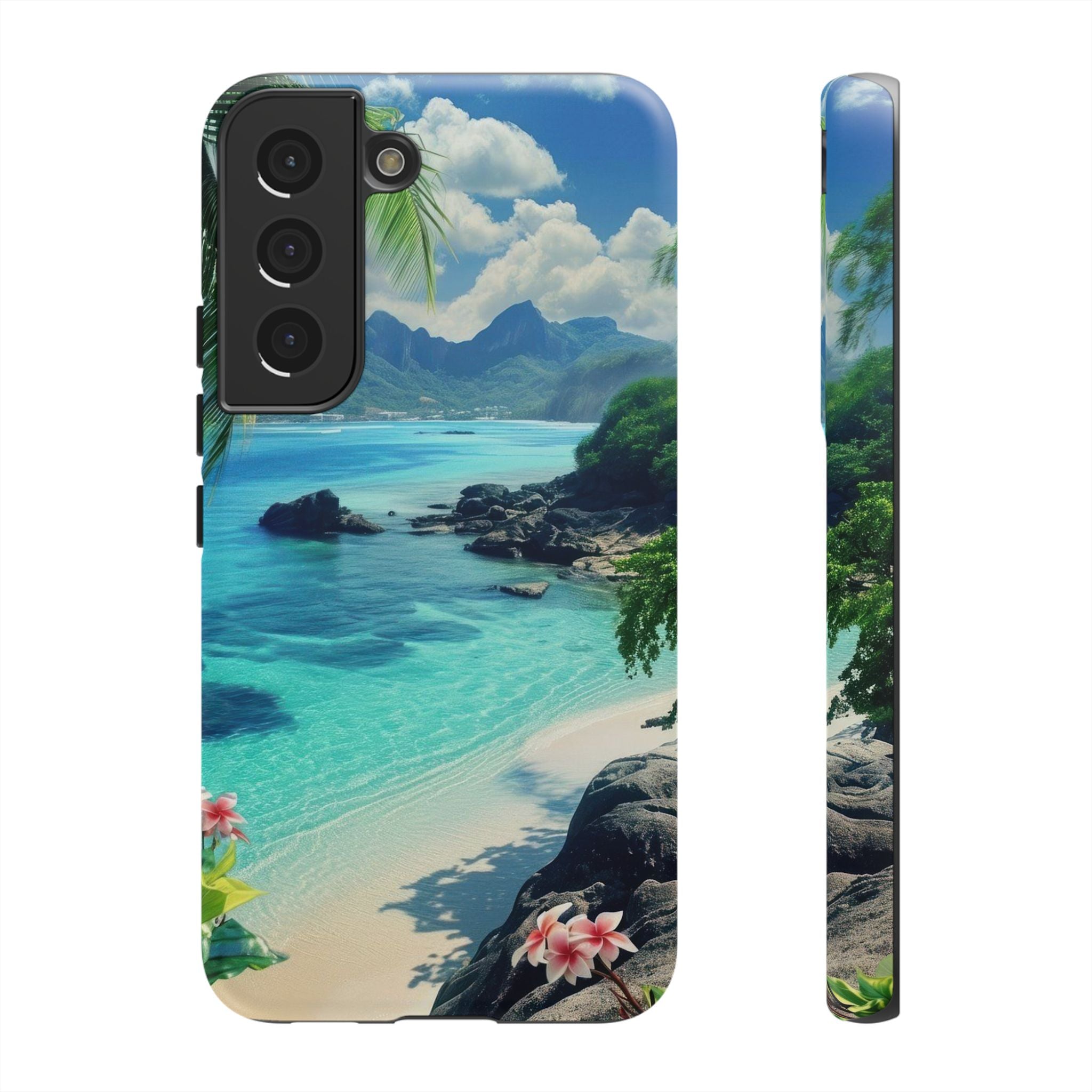 Paradise Vibes Tough Phone Case | Beach Lover Gift