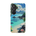 Paradise Vibes Tough Phone Case | Beach Lover Gift