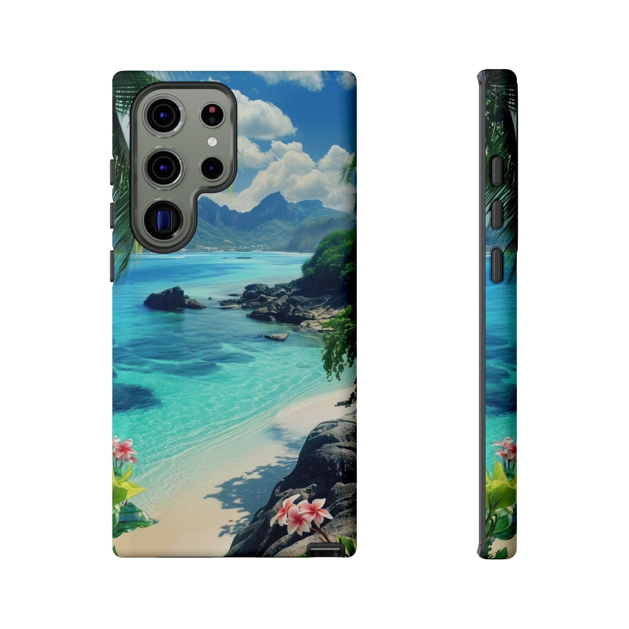 Paradise Vibes Tough Phone Case | Beach Lover Gift